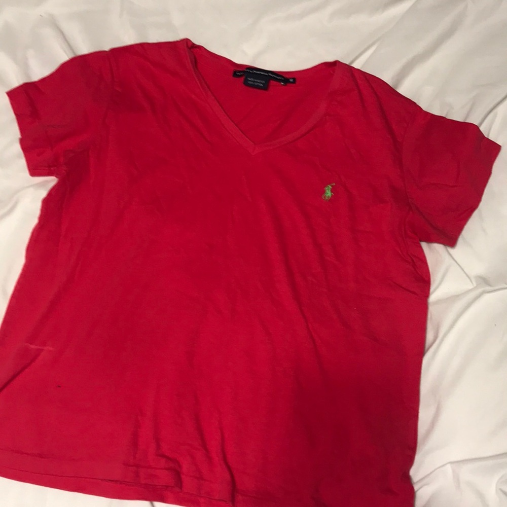 Ralph Lauren Sport pink top